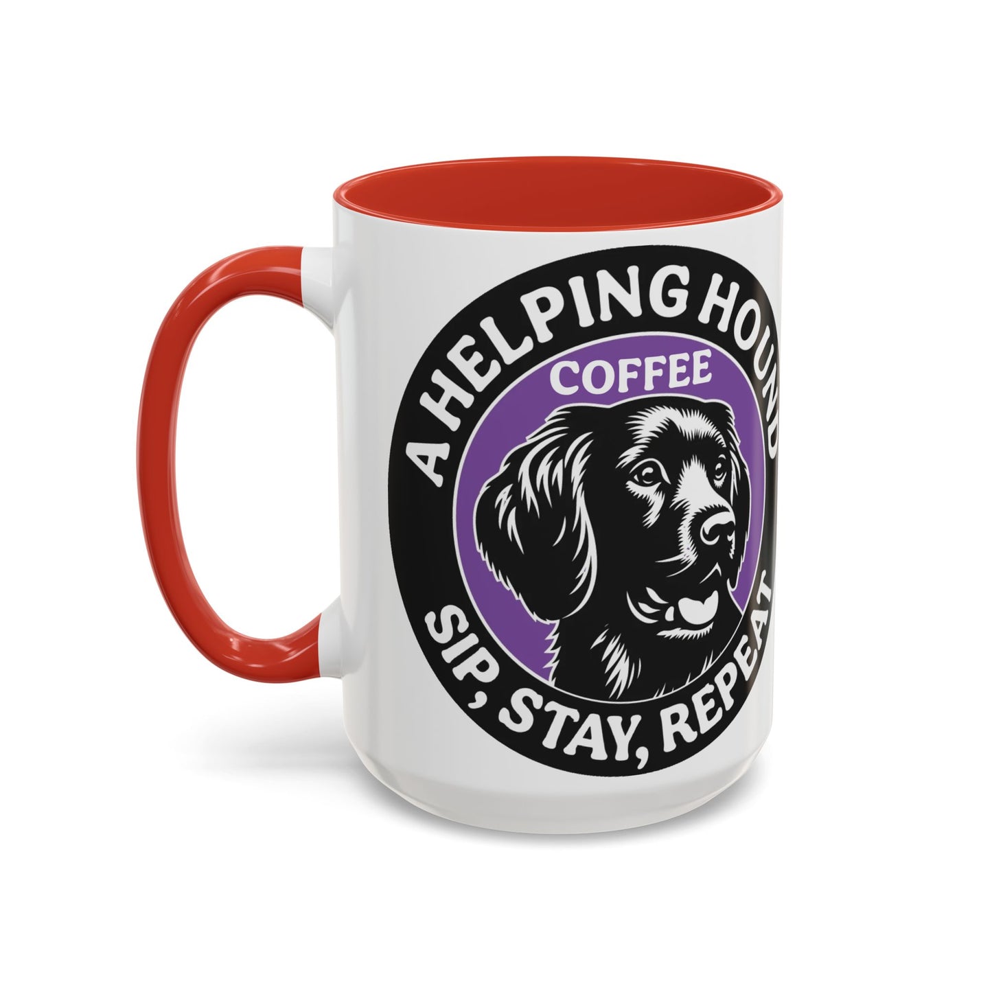 A Helping Hound Coffee Mug (11, 15oz)