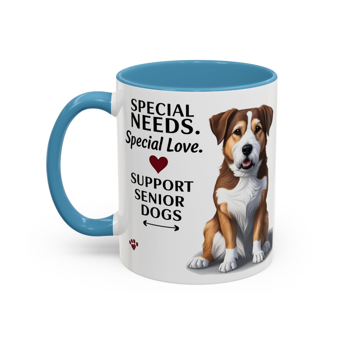 Support Senior Dogs Mug (11, 15oz)