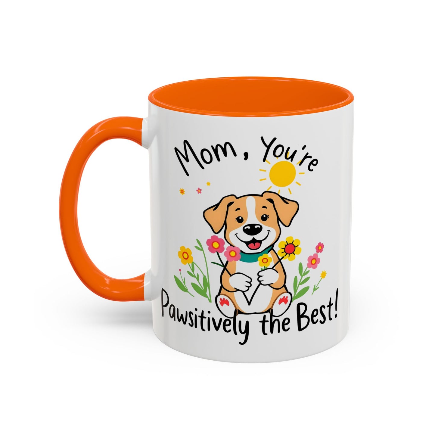 "Pawsitively The Best" Mug (11, 15oz)