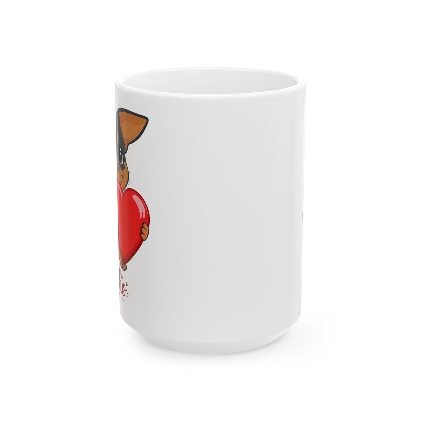 "Echo The MinPin" Custom Mug, (11oz, 15oz)