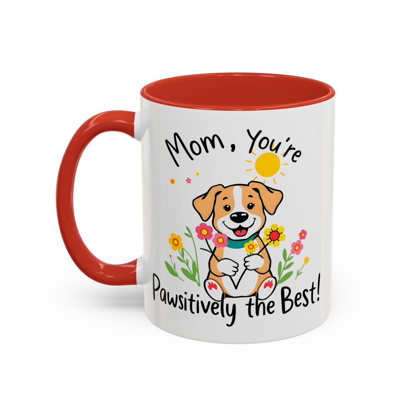 "Pawsitively The Best" Mug (11, 15oz)