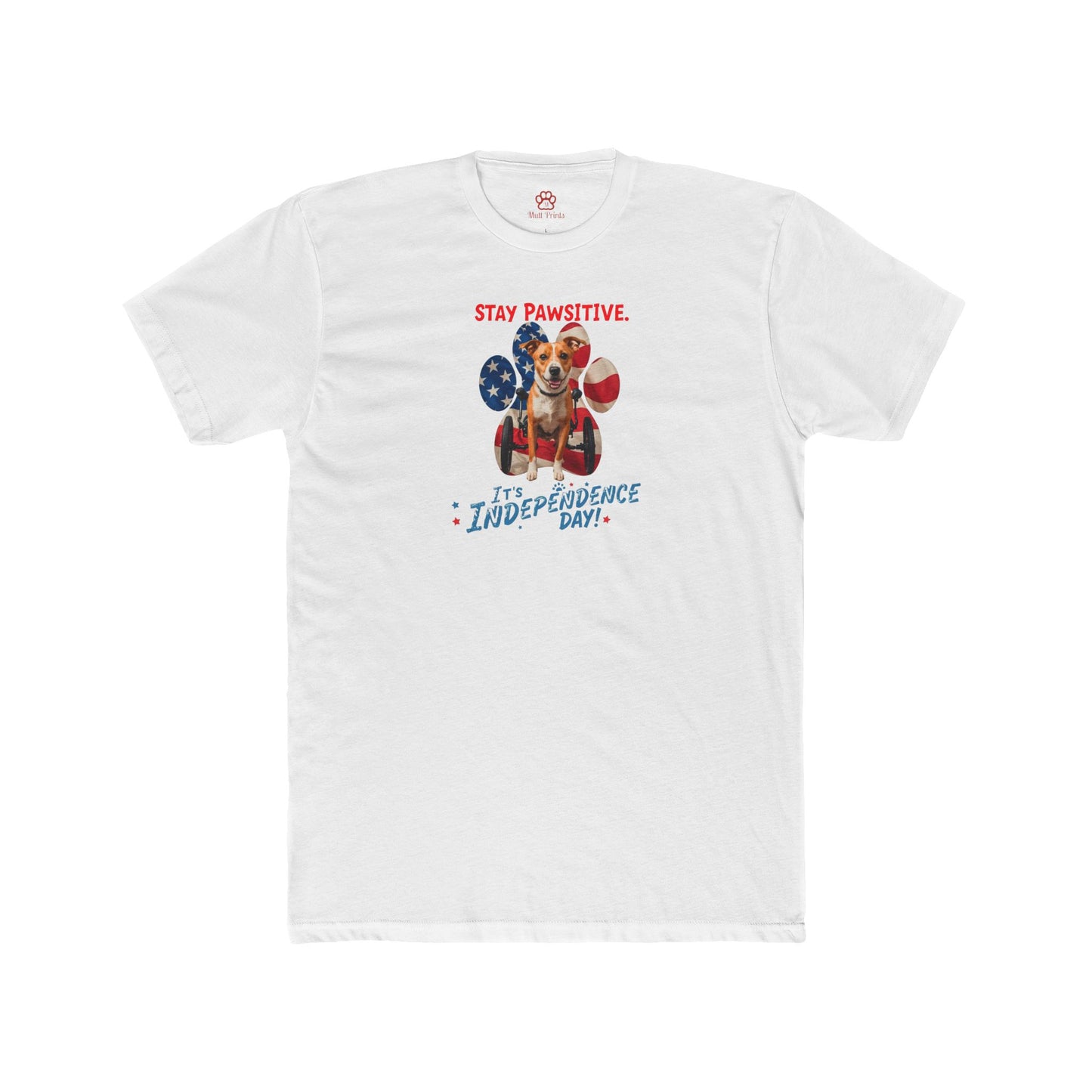 "Stay Pawsitive" Tee