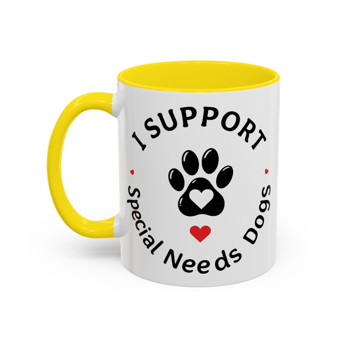 I Support Special Needs Dogs Mug (11, 15oz)