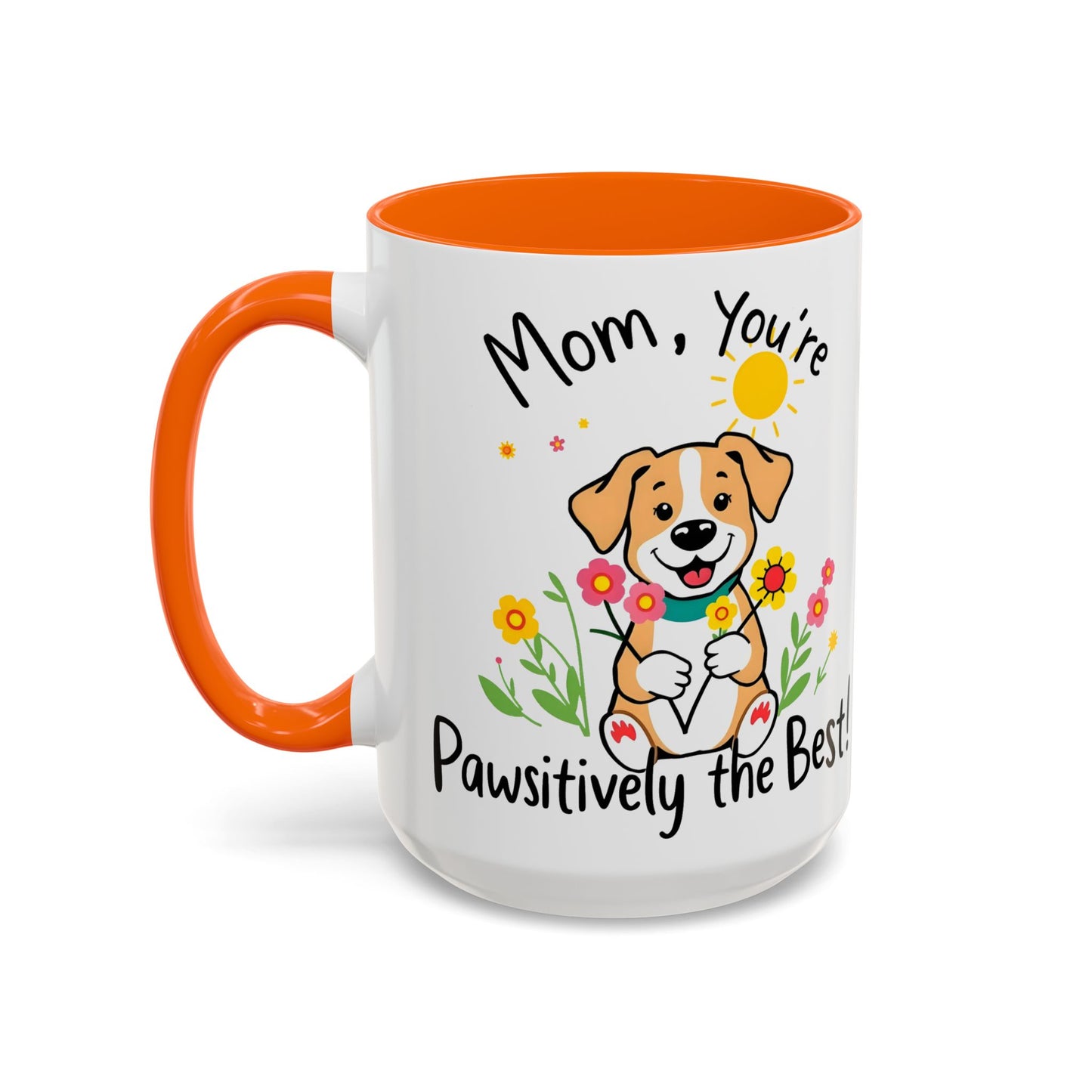 "Pawsitively The Best" Mug (11, 15oz)