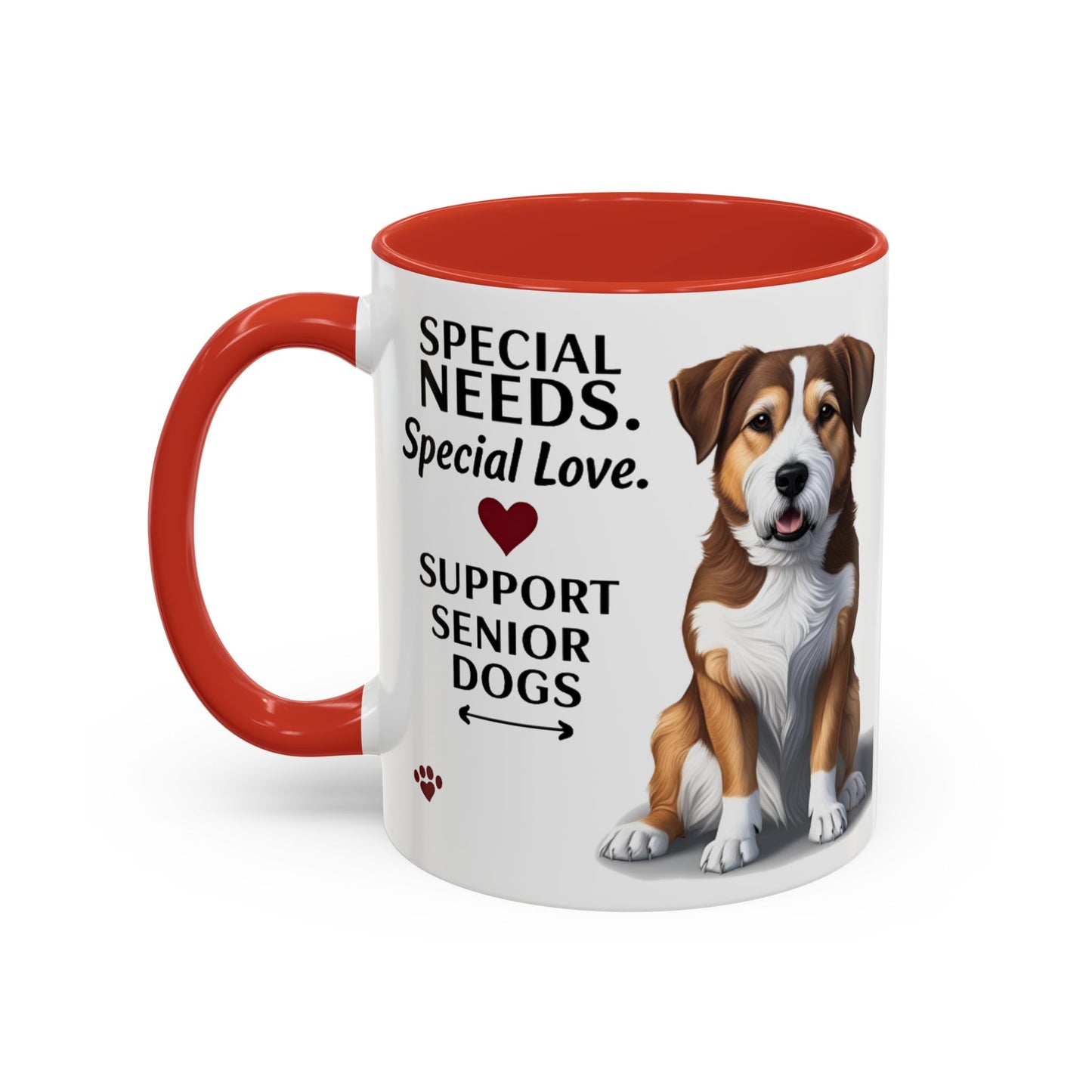Support Senior Dogs Mug (11, 15oz)