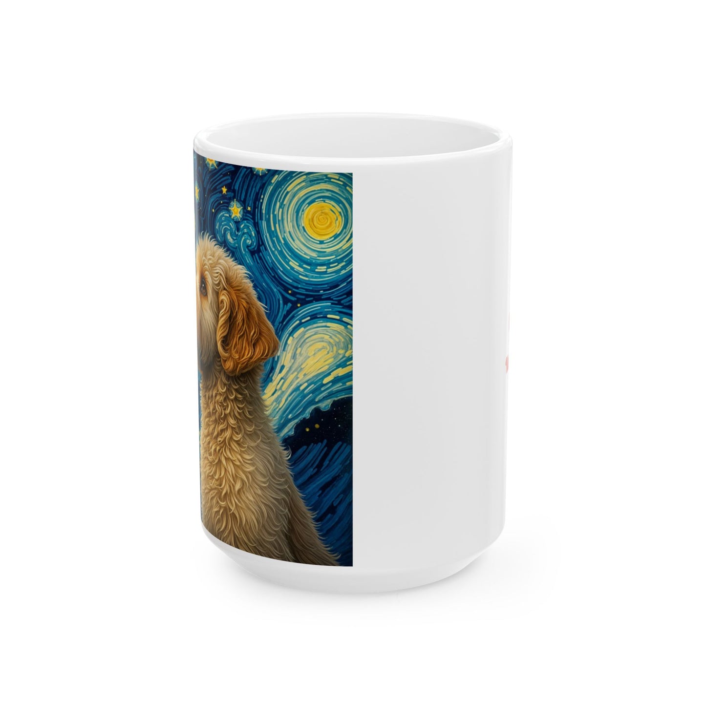 "Golden Doodle Starry Night" Mug (11oz, 15oz)