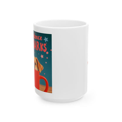 "Independence Barks" Mug (11oz, 15oz)