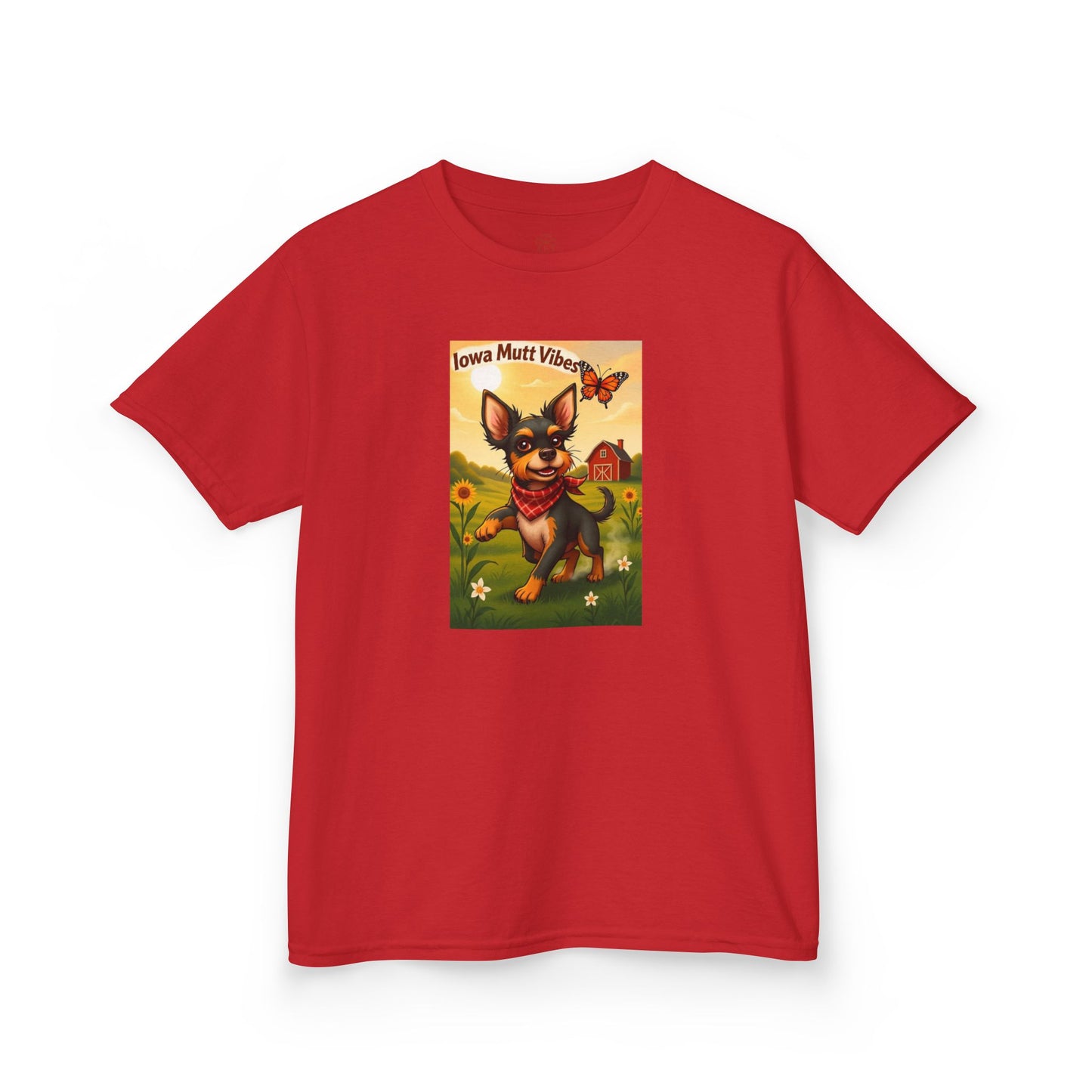 "Iowa Mutt Vibes" Kids Tee