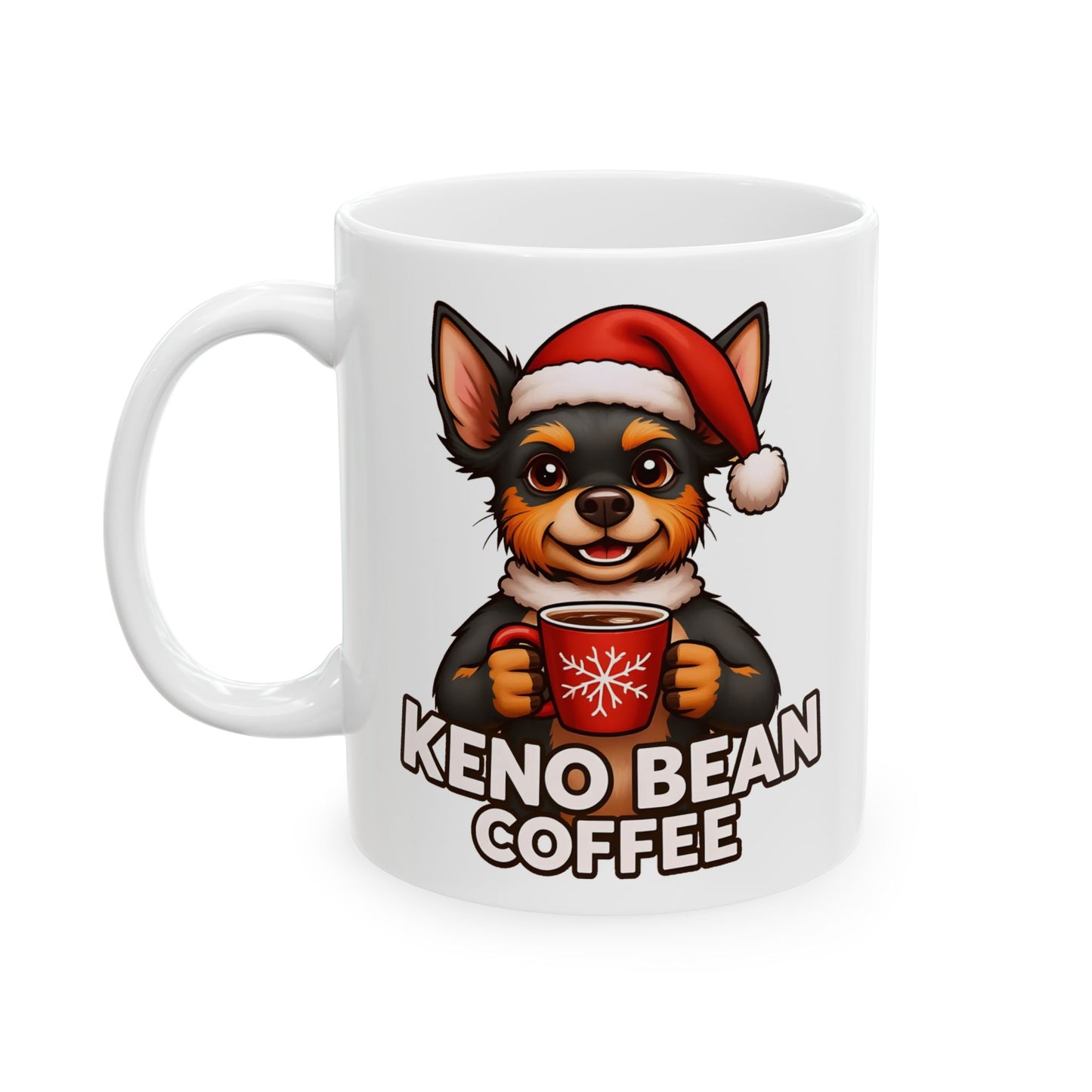 "Keno Bean Coffee Holiday" Mug (11oz, 15oz)