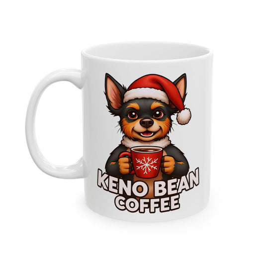 "Keno Bean Coffee Holiday" Mug (11oz, 15oz)