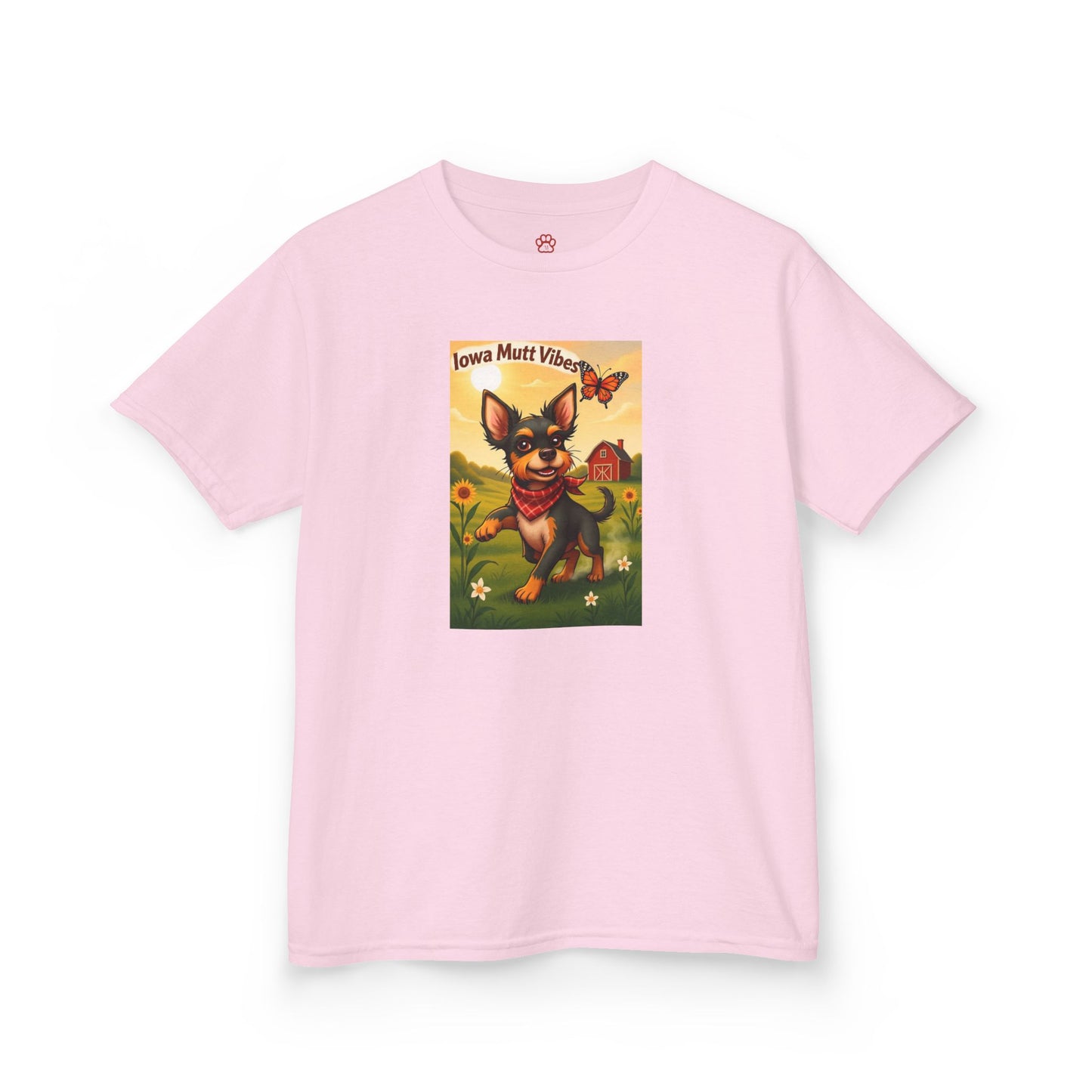 "Iowa Mutt Vibes" Kids Tee