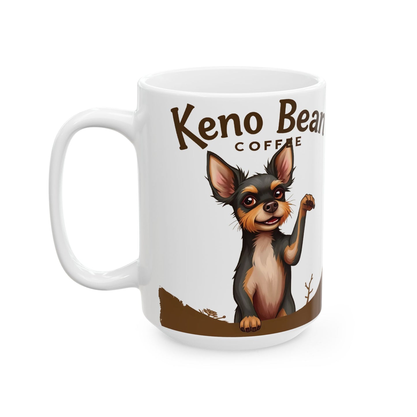 "Keno Bean Coffee" Mug (11oz, 15oz)