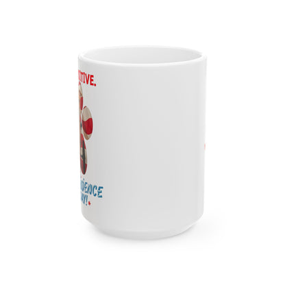 "Stay Pawsitive" Mug (11oz, 15oz)