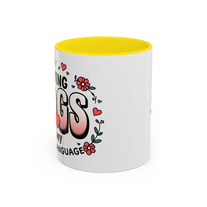 "Saving Dogs Is My Love Language" Mug (11, 15oz)
