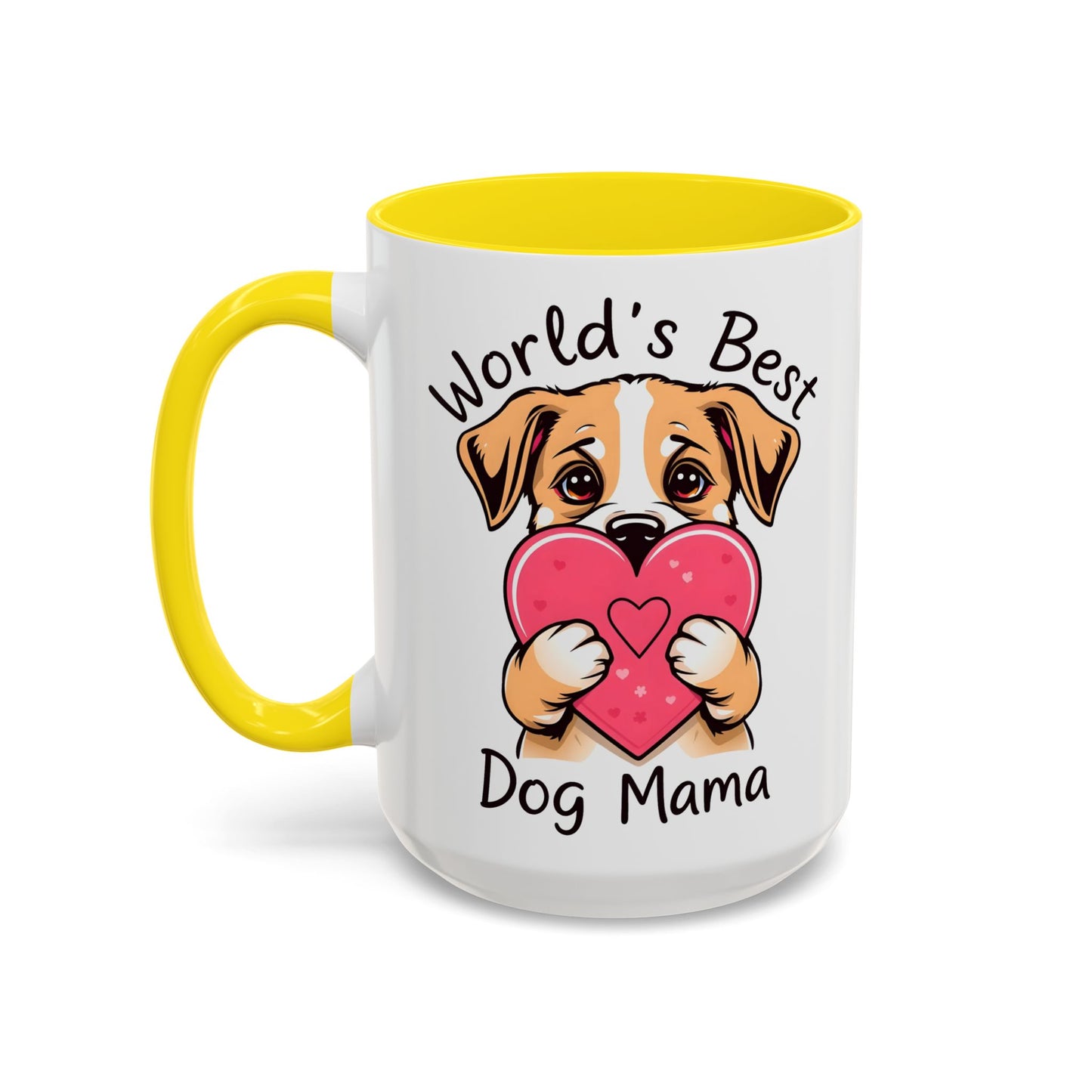 "Worlds Best Dog Mama" Mug (11, 15oz)