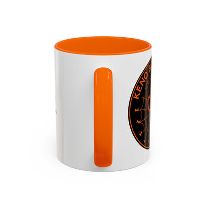 "Keno Bean Coffee Halloween Emblem" Mug (11oz)