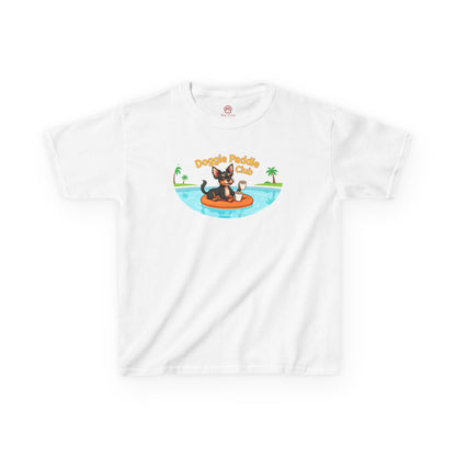 “Doggie Paddle Club” Kids Tee