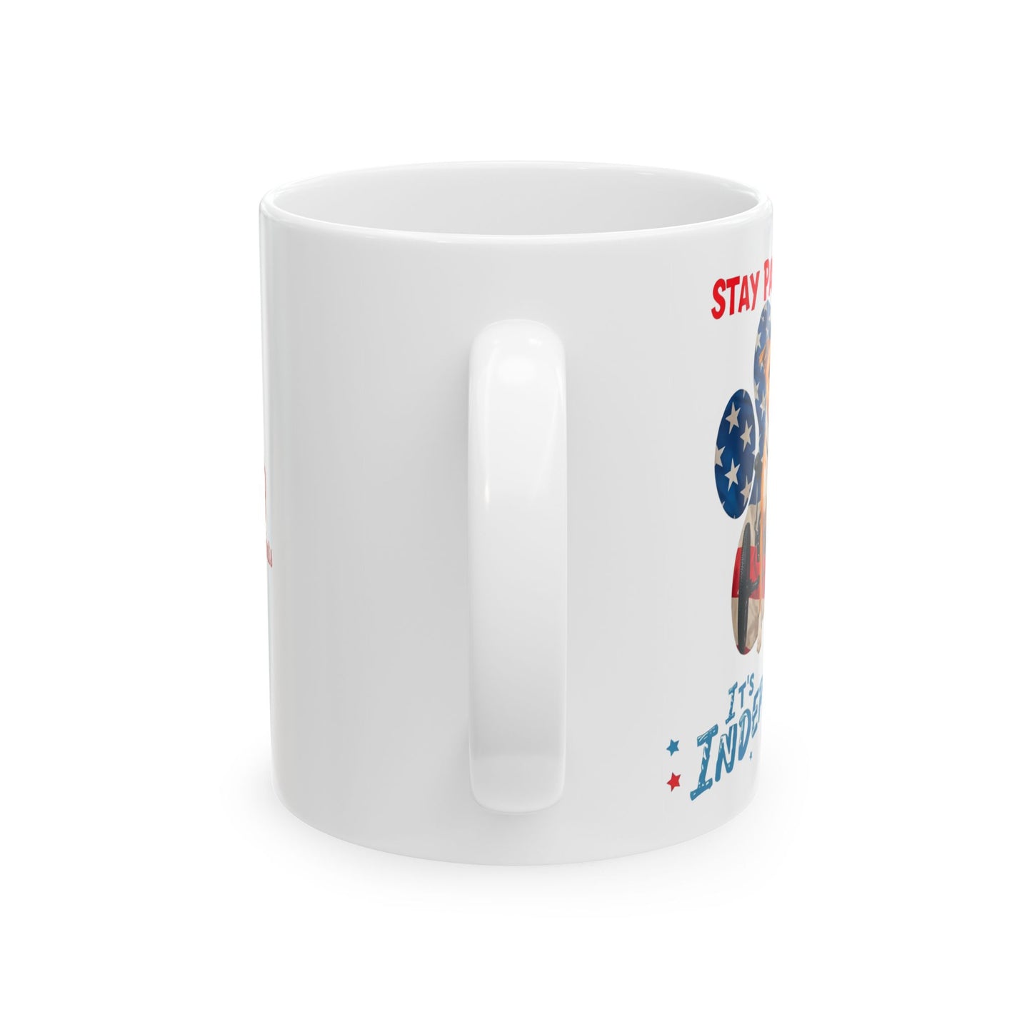 "Stay Pawsitive" Mug (11oz, 15oz)