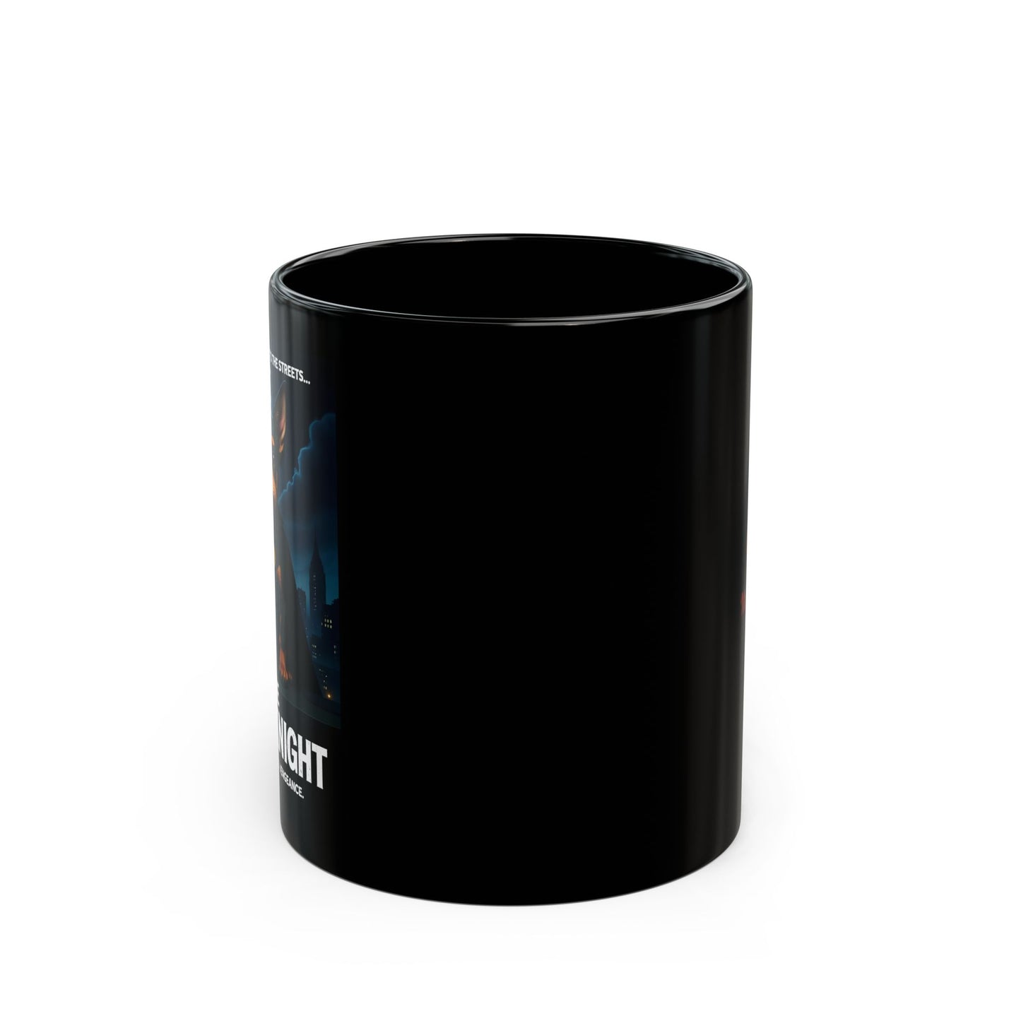 "The Bark Knight" Black Mug (11oz, 15oz)