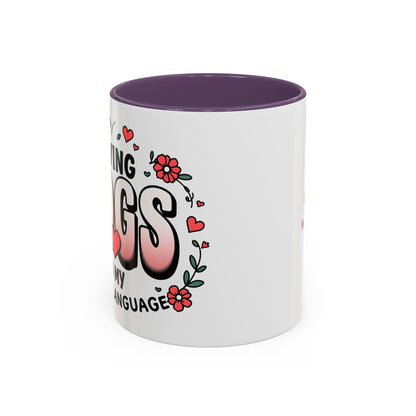 "Saving Dogs Is My Love Language" Mug (11, 15oz)