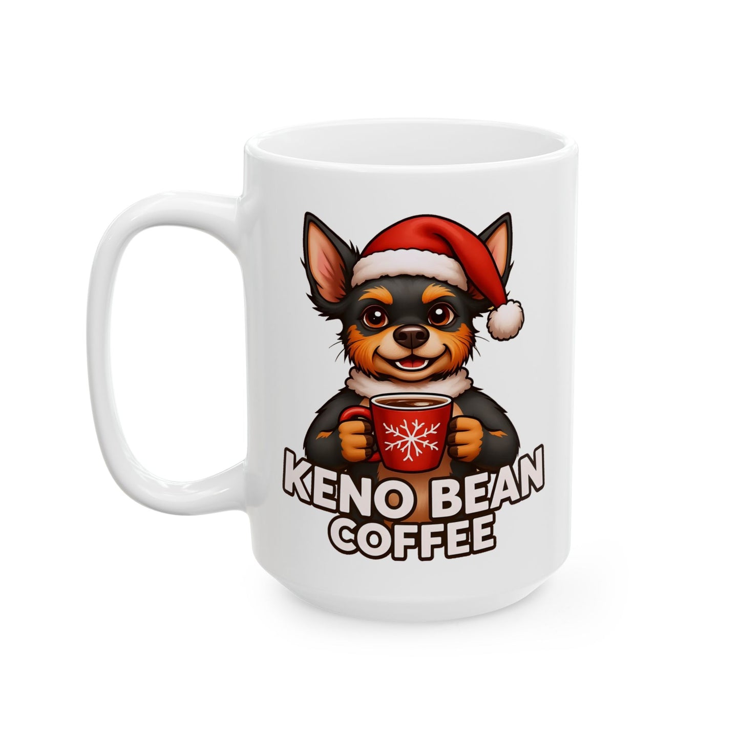 "Keno Bean Coffee Holiday" Mug (11oz, 15oz)