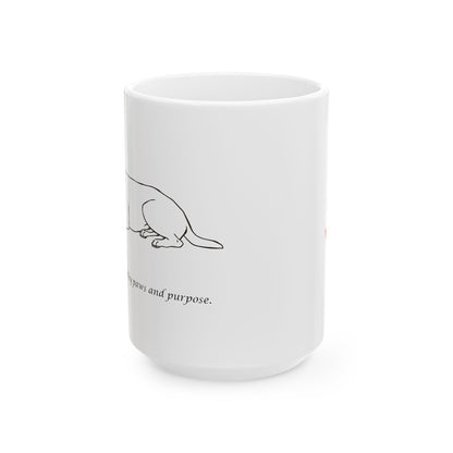 “Freedom, Guarded By Paws And Purpose” Mug (11oz, 15oz)