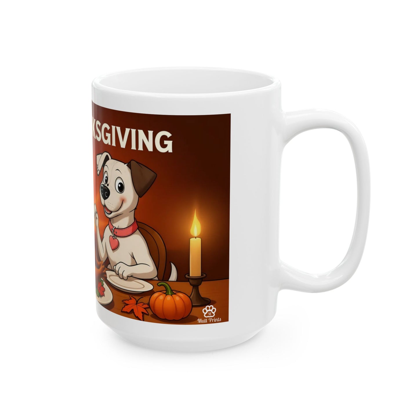 "Happy Thanksgiving" Mug (11oz, 15oz)