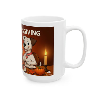 "Happy Thanksgiving" Mug (11oz, 15oz)