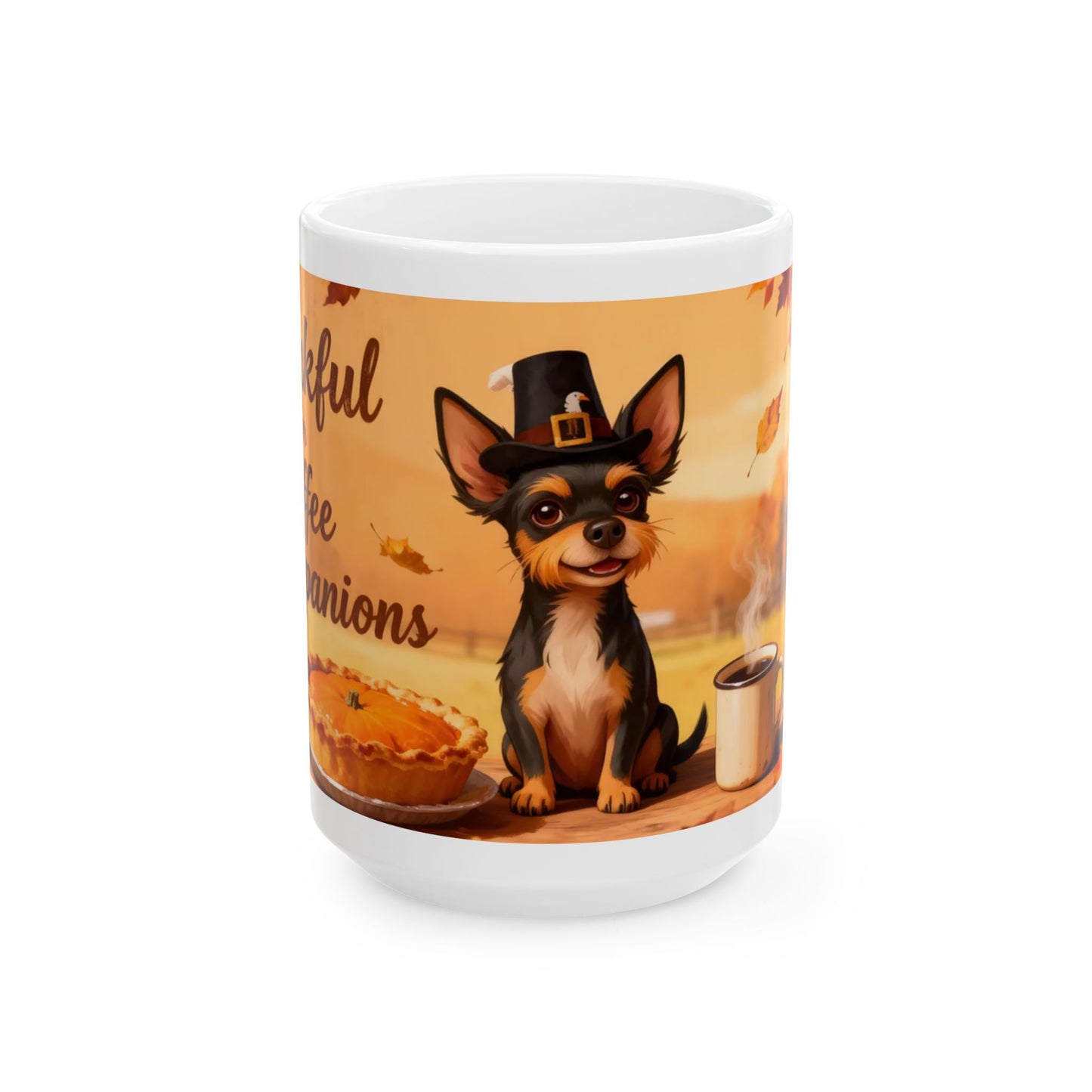 "Thankful For Coffee" Mug (11oz, 15oz)