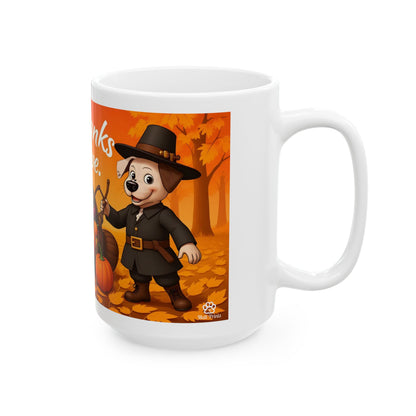 "Give Thanks With Love" Mug (11oz, 15oz)