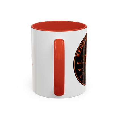 "Keno Bean Coffee Halloween Emblem" Mug (11oz)