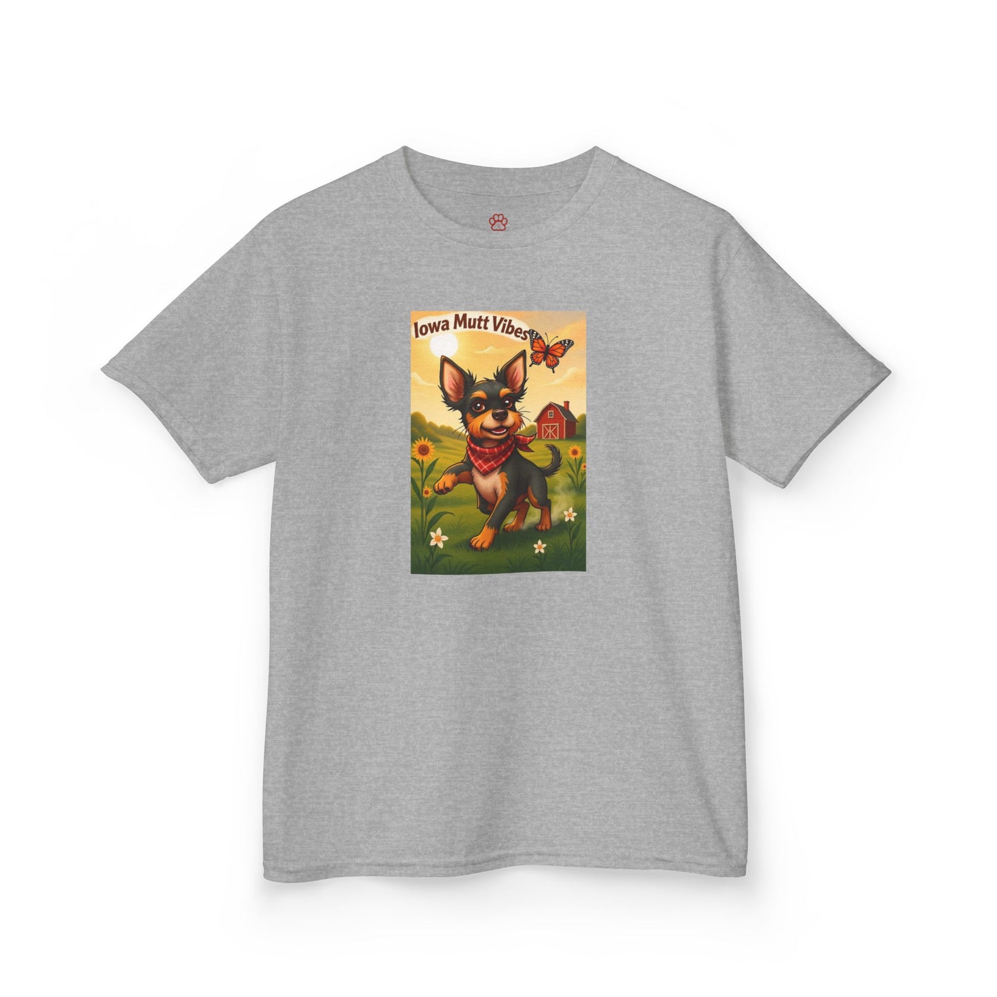 "Iowa Mutt Vibes" Kids Tee