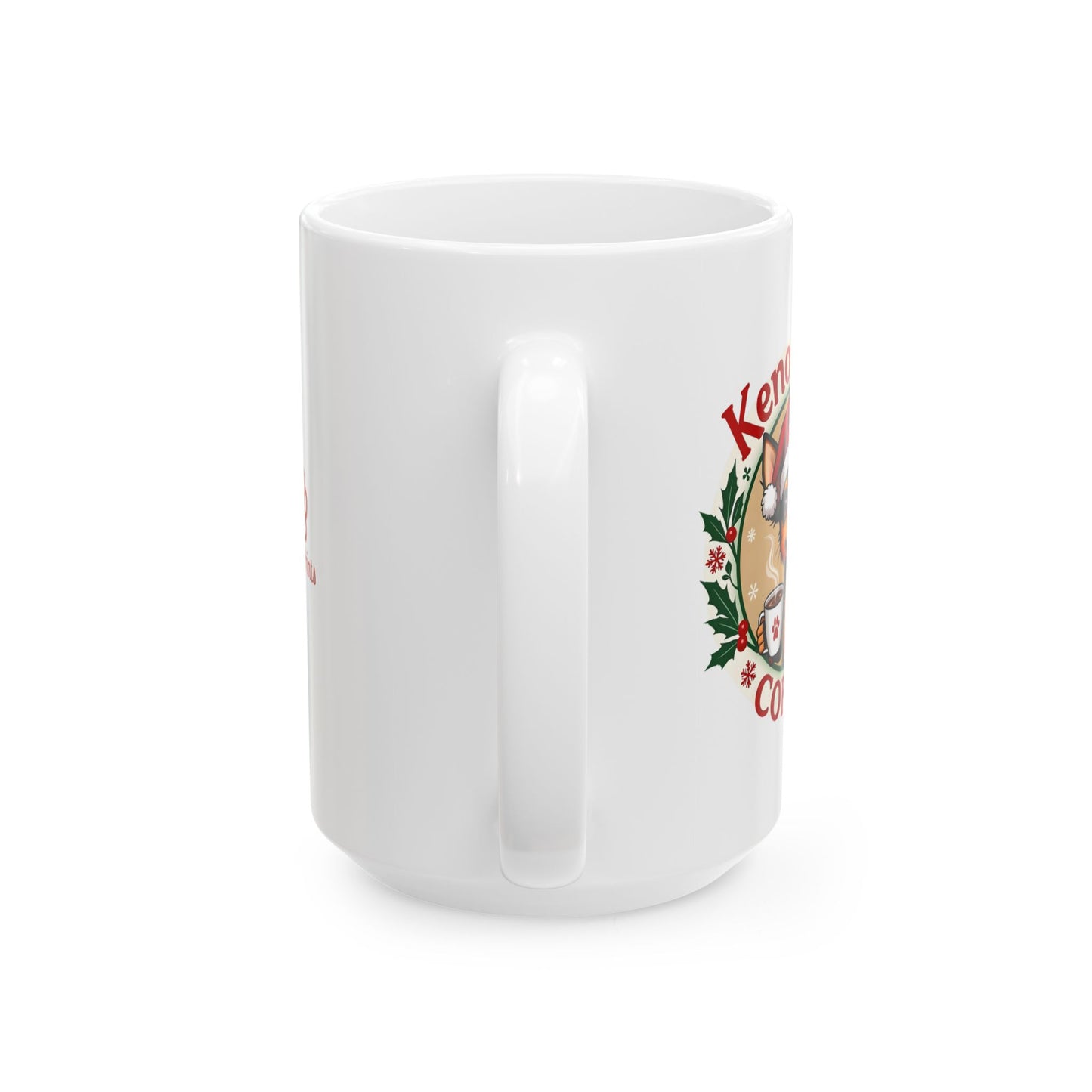 "Keno Bean Coffee Christmas" Mug (11oz, 15oz)