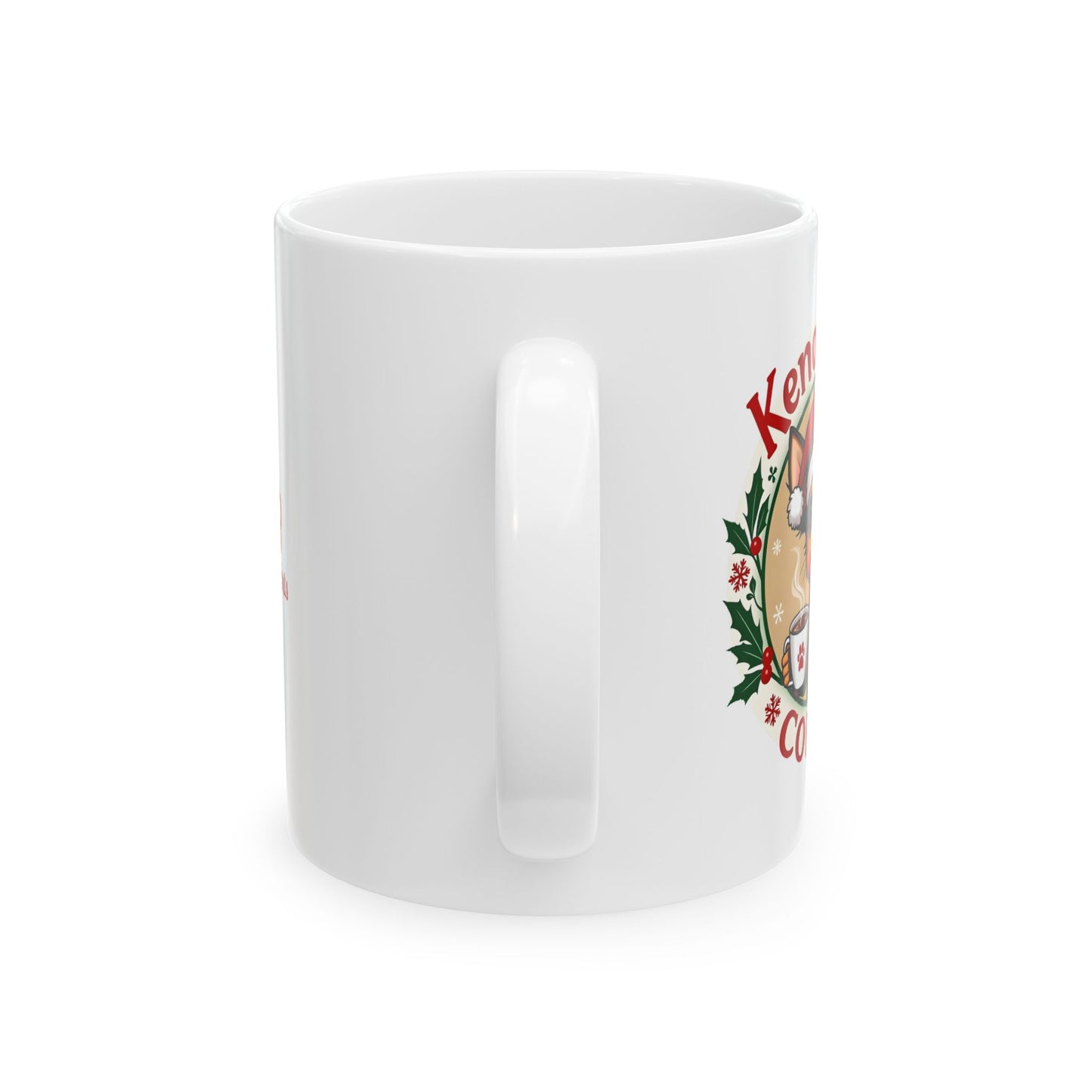 "Keno Bean Coffee Christmas" Mug (11oz, 15oz)