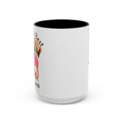 "Worlds Best Dog Mama" Mug (11, 15oz)