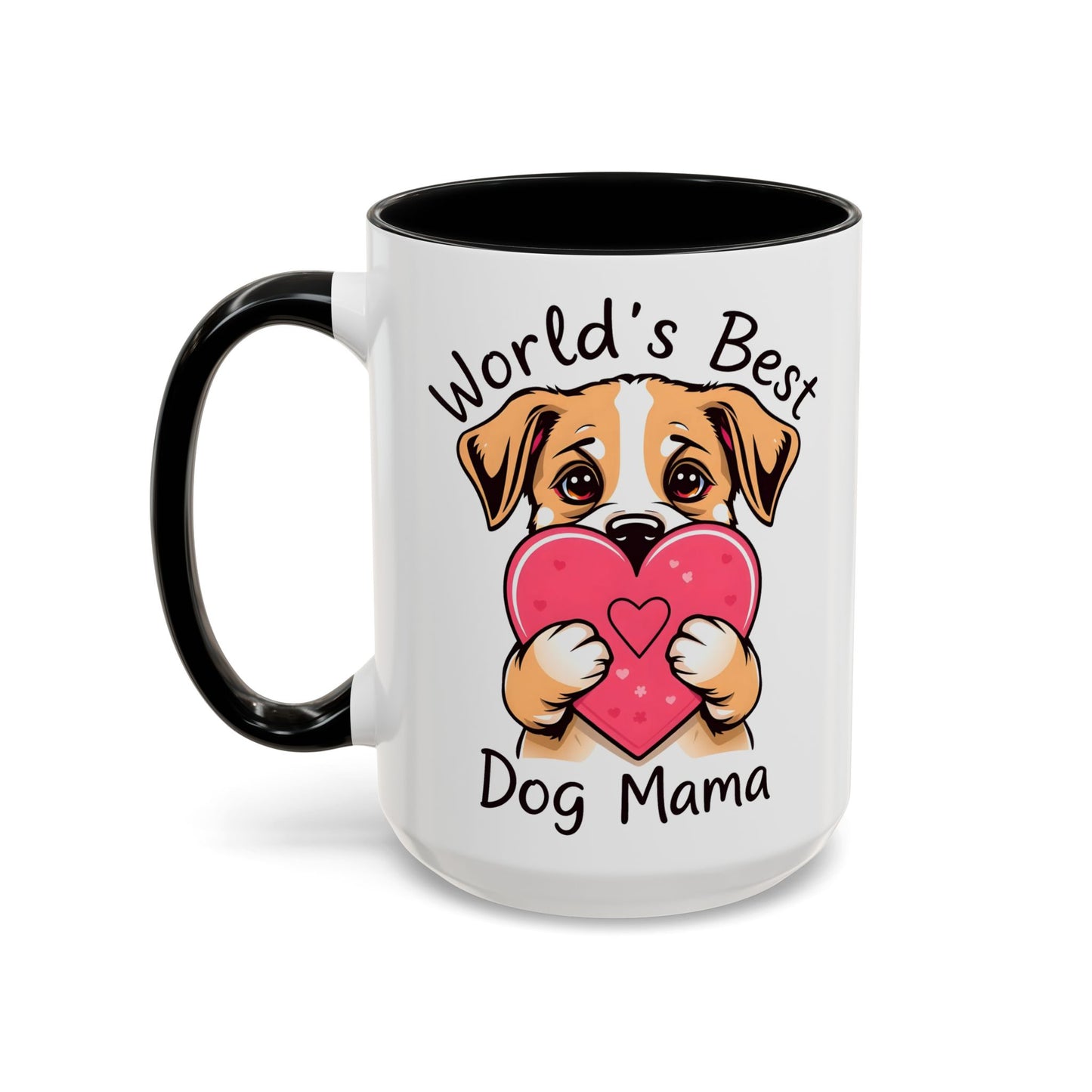 "Worlds Best Dog Mama" Mug (11, 15oz)