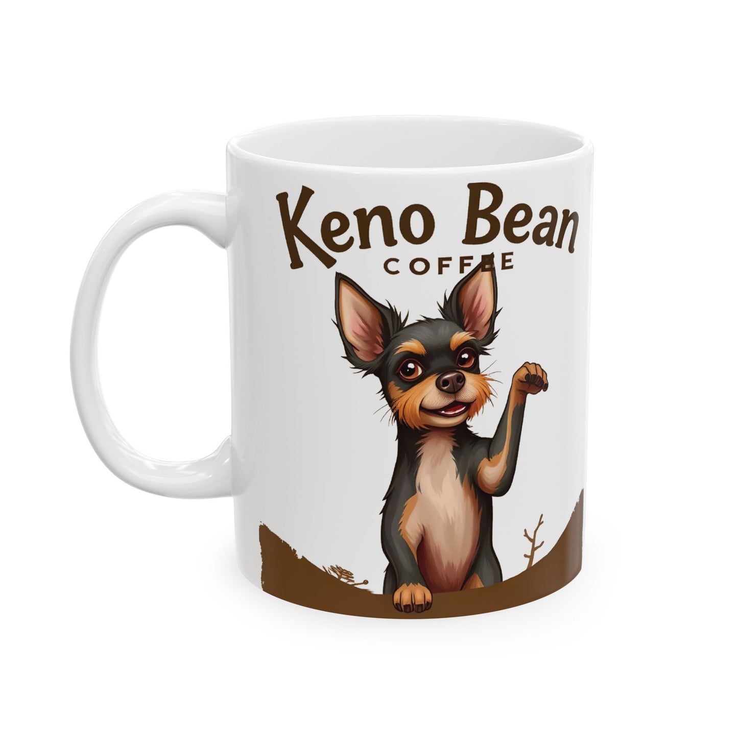"Keno Bean Coffee" Mug (11oz, 15oz)