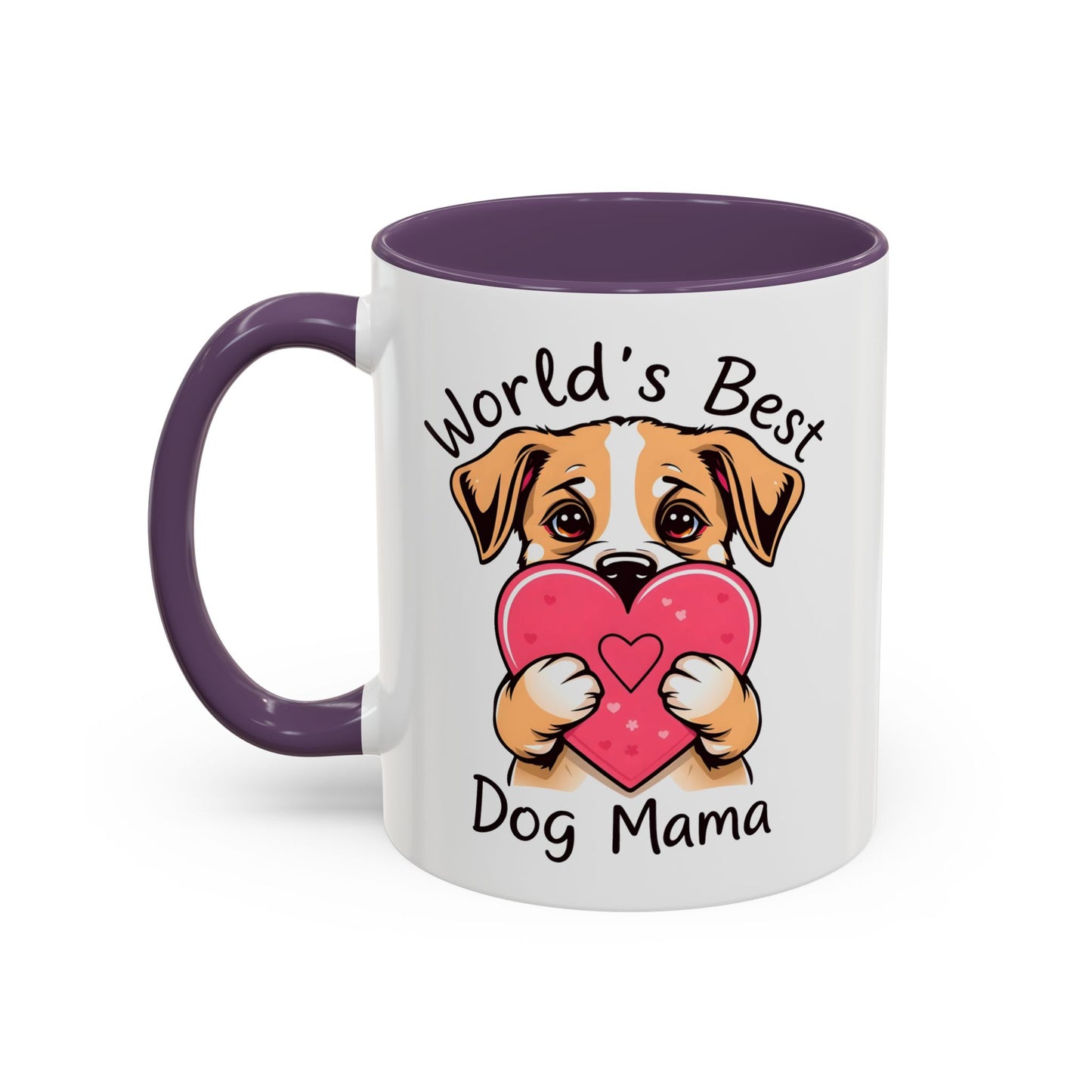 "Worlds Best Dog Mama" Mug (11, 15oz)