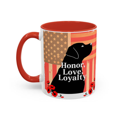 "Honor, Love, Loyalty" Mug (11, 15oz)