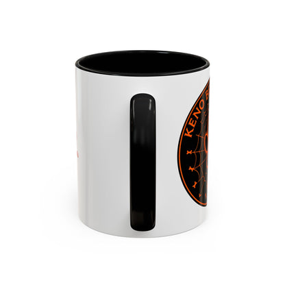 "Keno Bean Coffee Halloween Emblem" Mug (11oz)