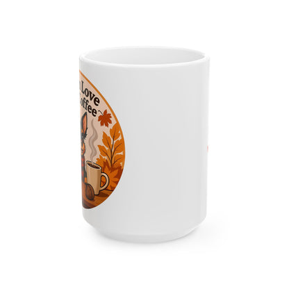 "Fall In Love With Coffee" Mug (11oz, 15oz)