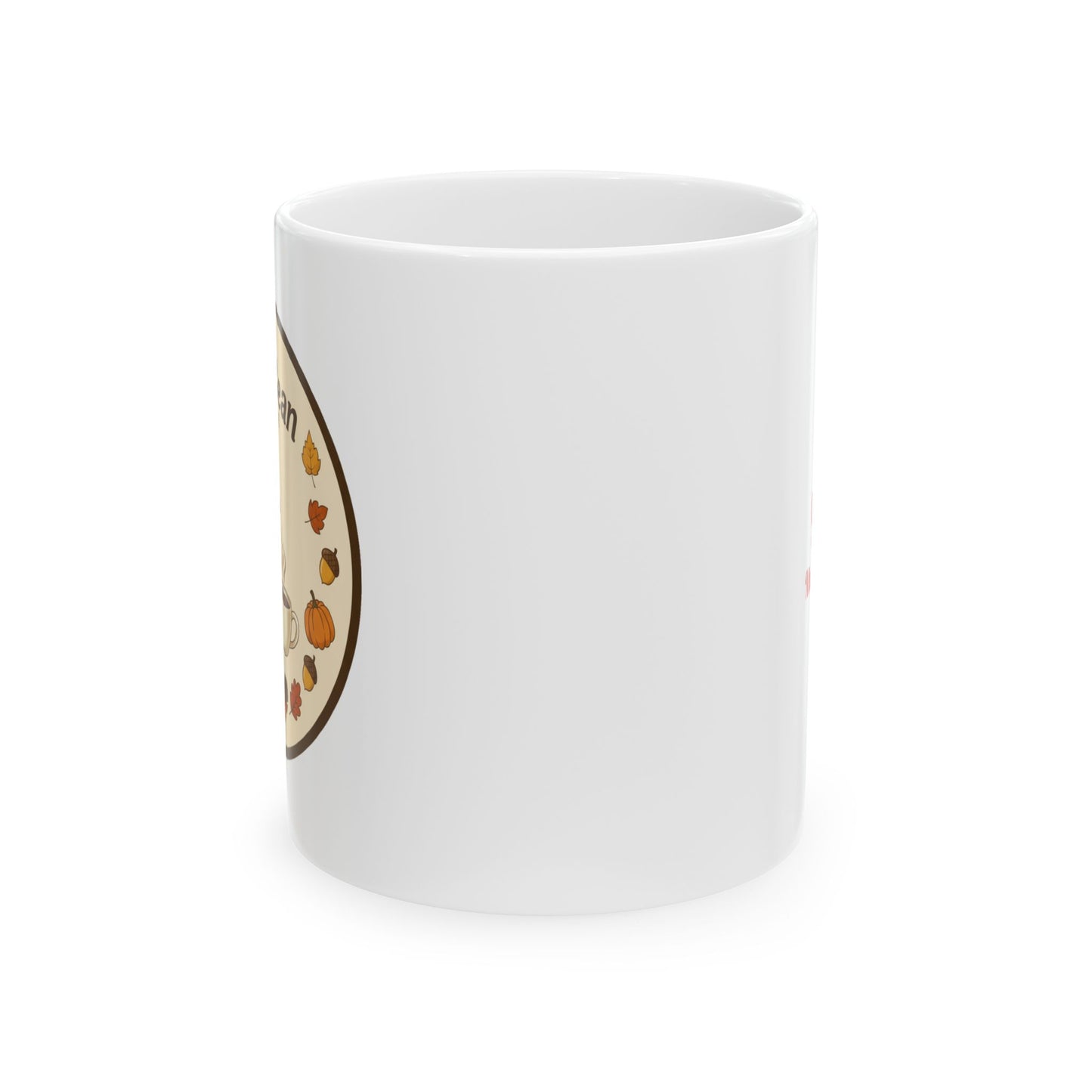 "Keno Bean Coffee Thanksgiving Logo" Mug (11oz, 15oz)