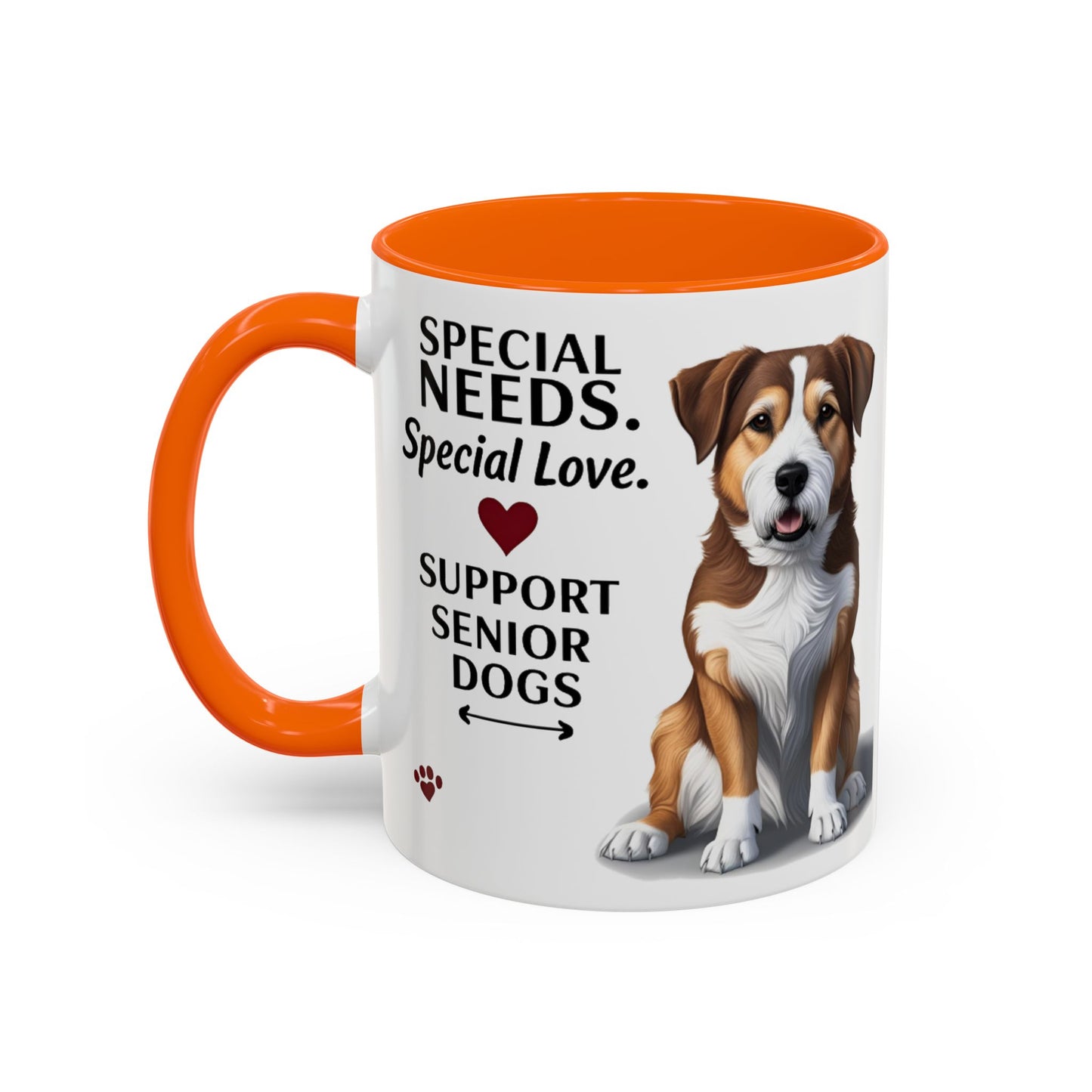 Support Senior Dogs Mug (11, 15oz)