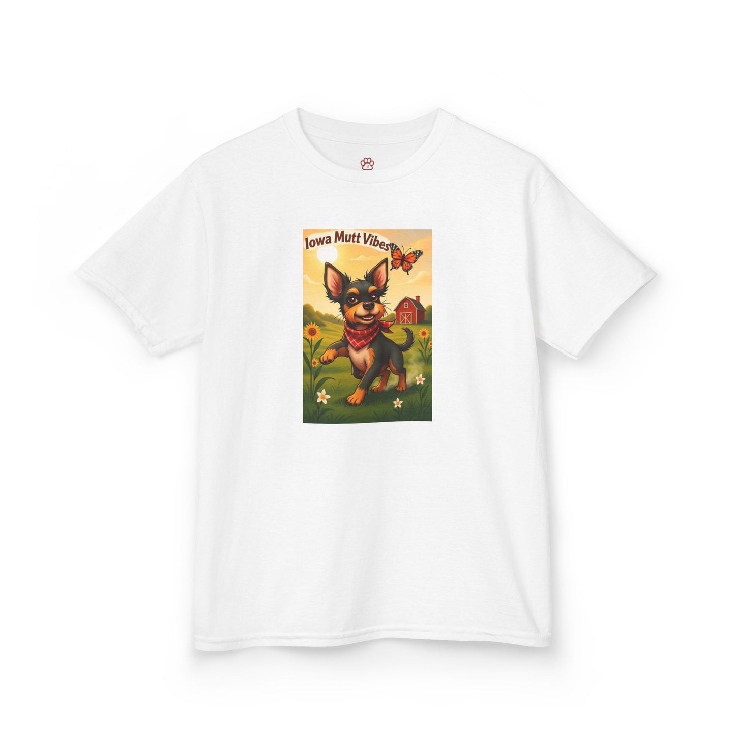 "Iowa Mutt Vibes" Kids Tee