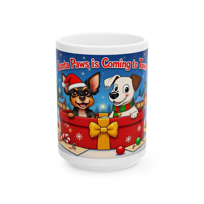 "Santa Paws" Mug (11oz, 15oz)