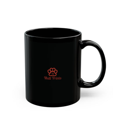 Aries Warrior Bulldog Black Mug (11oz & 15oz)