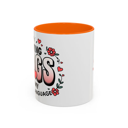 "Saving Dogs Is My Love Language" Mug (11, 15oz)