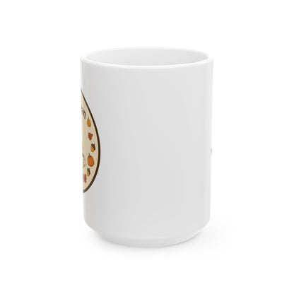 "Keno Bean Coffee Thanksgiving Logo" Mug (11oz, 15oz)