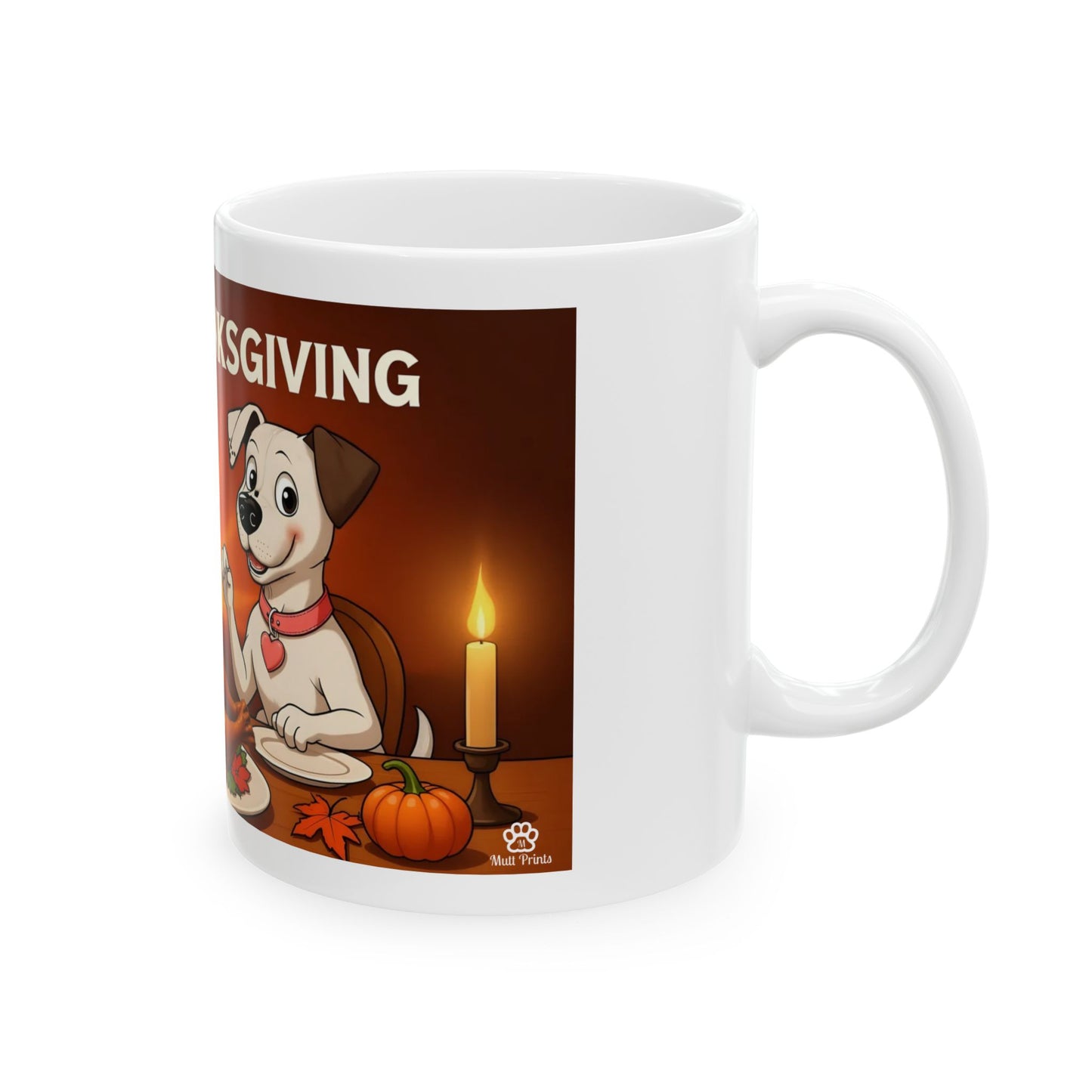 "Happy Thanksgiving" Mug (11oz, 15oz)