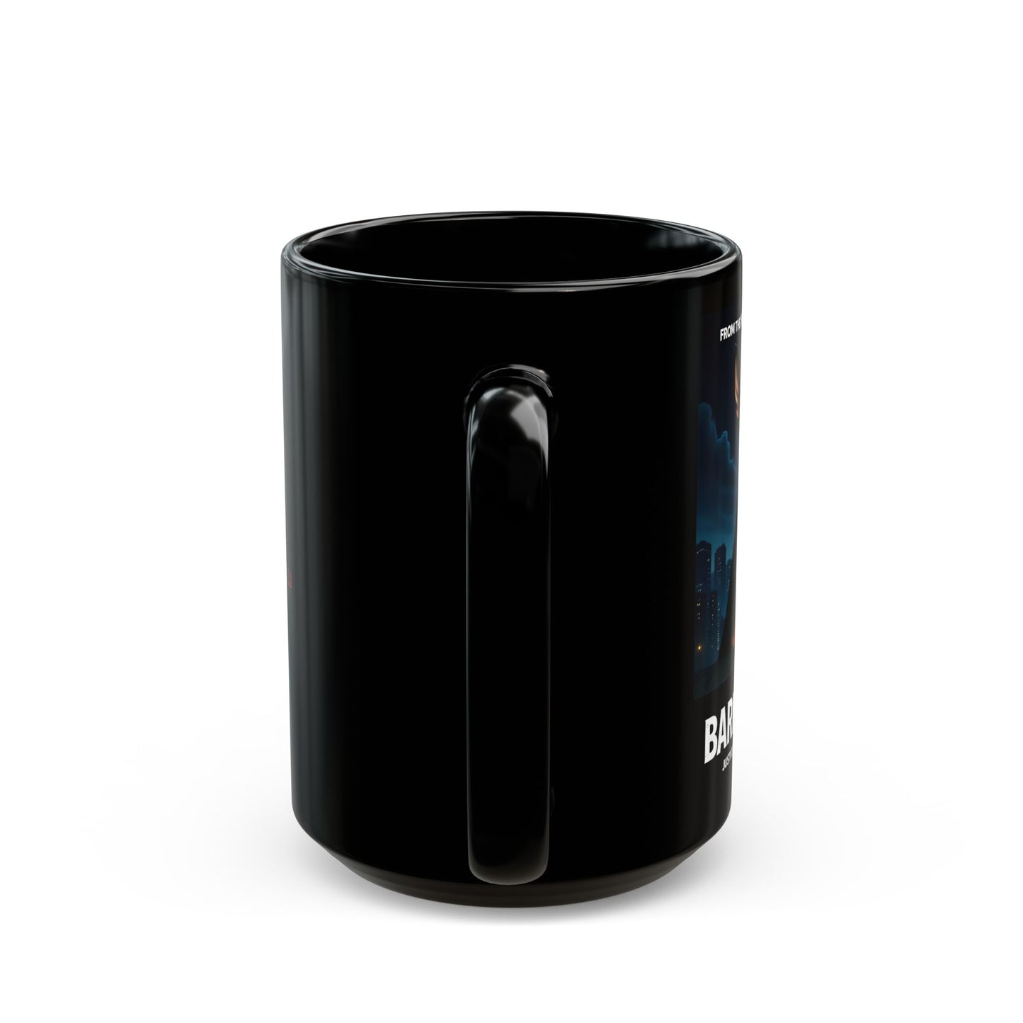 "The Bark Knight" Black Mug (11oz, 15oz)